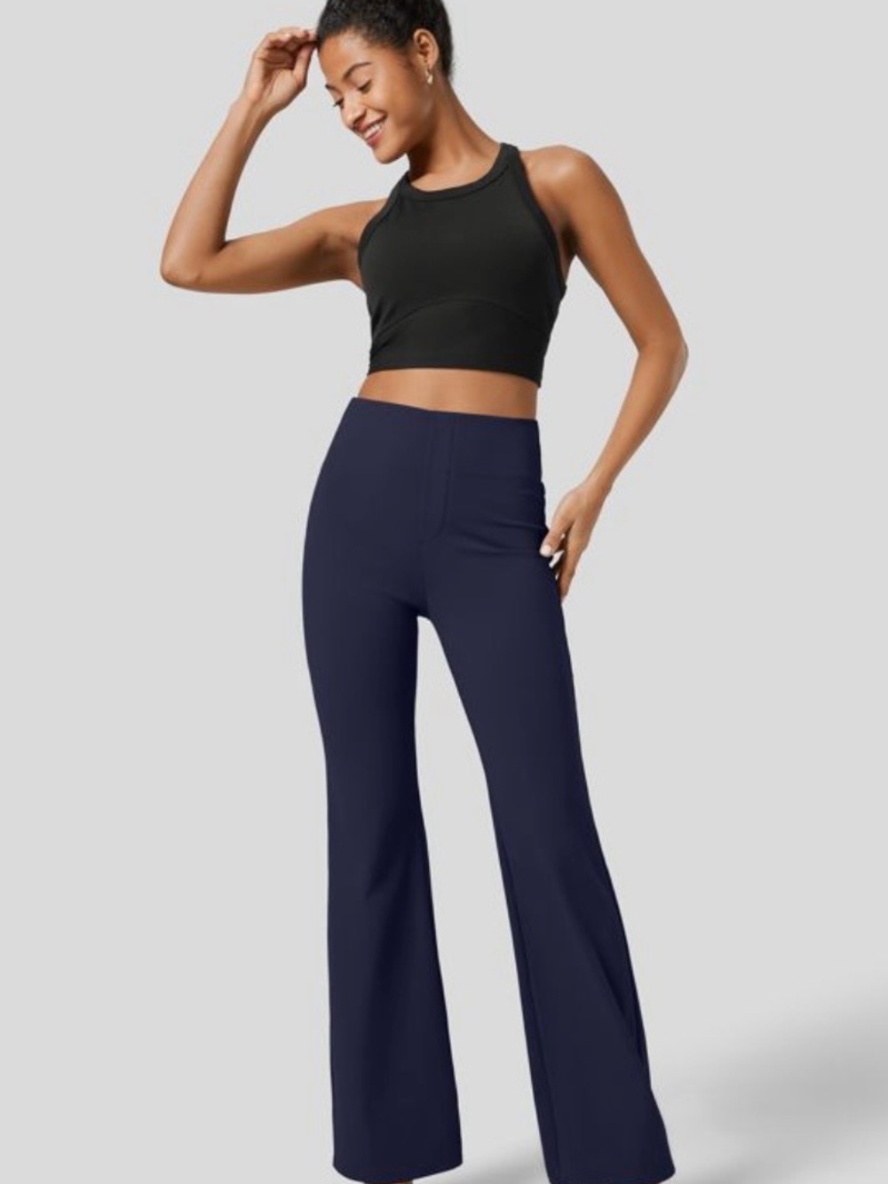 HALARA Midnight Navy Flare Yoga Pants